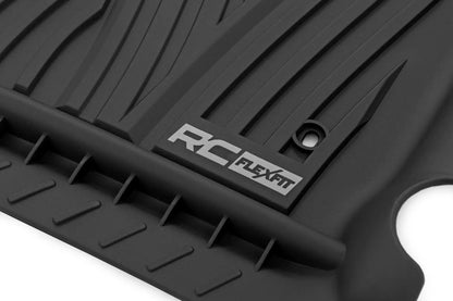 Rough Country Floor Mats | FR | Double Cab | Toyota Tundra 2WD/4WD (2014-2021) by Rough Country