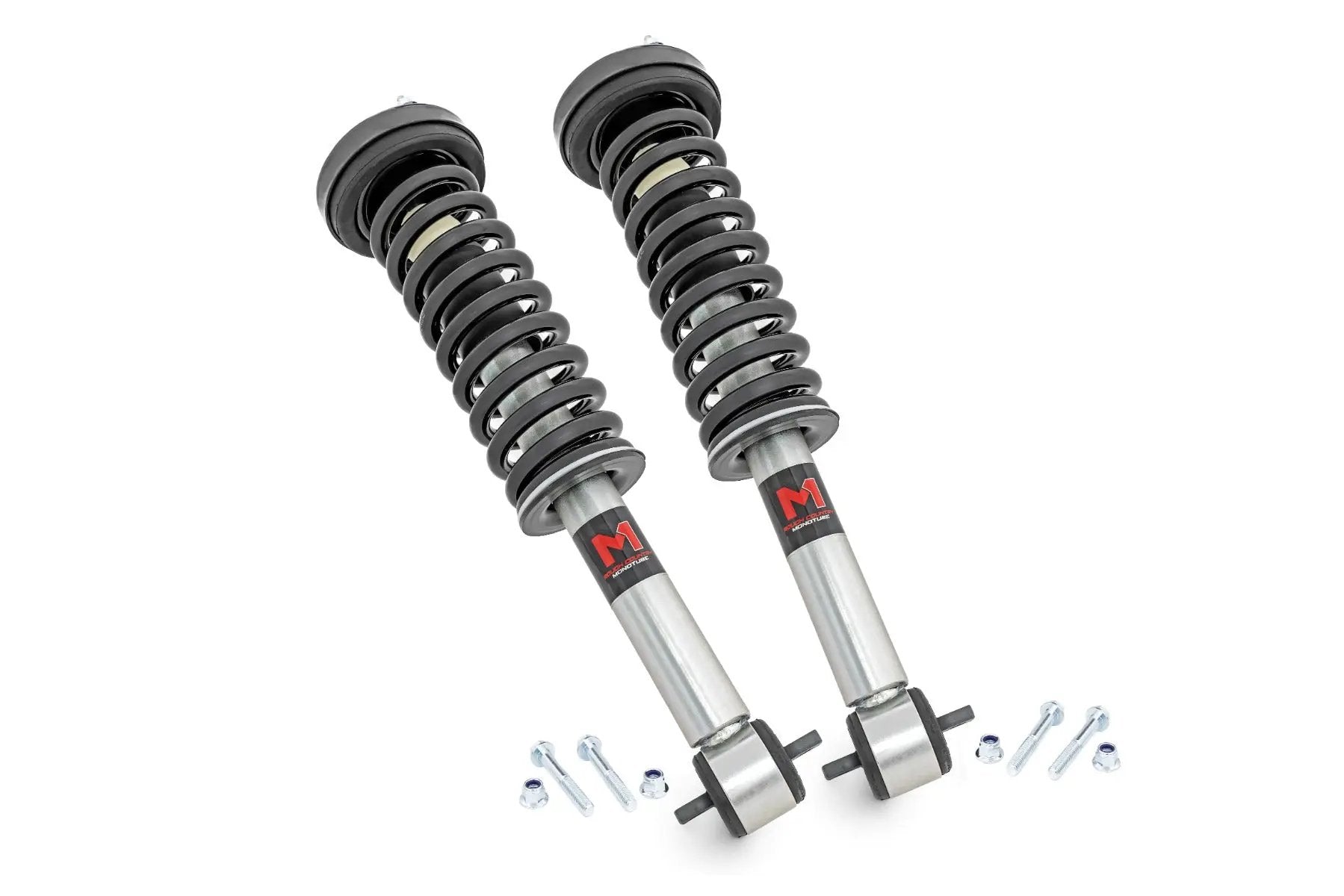Rough Country M1 Adjustable Lowering Struts | Monotube | -2" | Ford F-150 4WD (2014-2025) by Rough Country