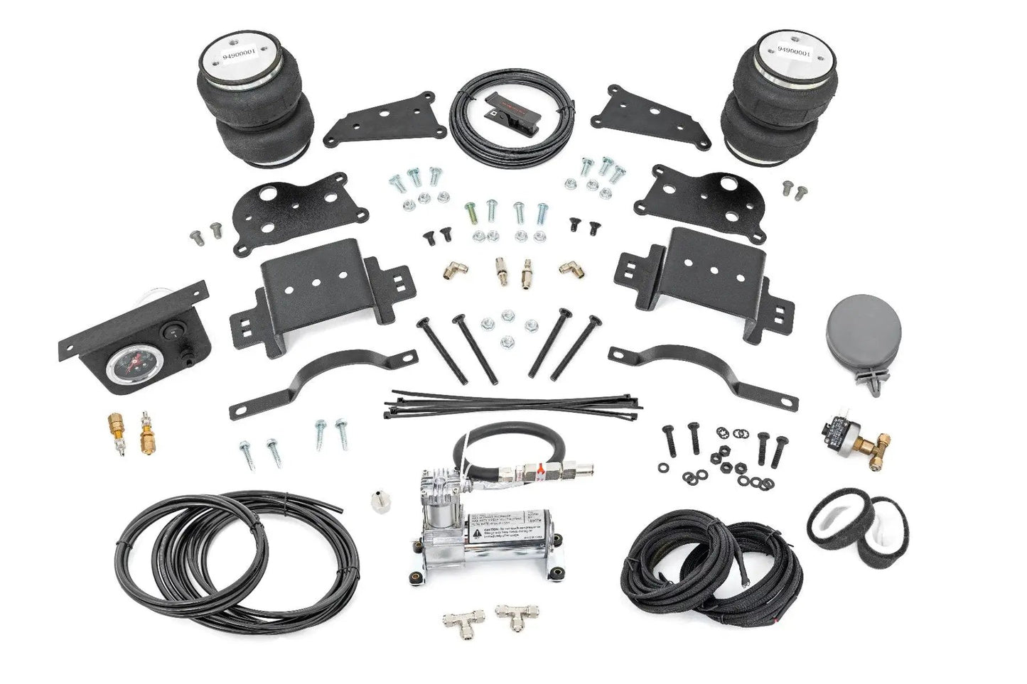 Rough Country Air Spring Kit w/compressor | Ram 2500 4WD (2014-2025) by Rough Country