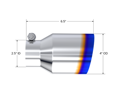 MBRP Univ Exhaust Tips SS