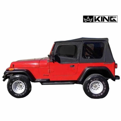 King 4WD Replacement Soft Top - Black Diamond - YJ by King 4WD