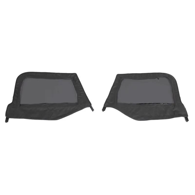 King 4WD Replacement Soft Upper Doors Tinted - Pair - TJ by King 4WD