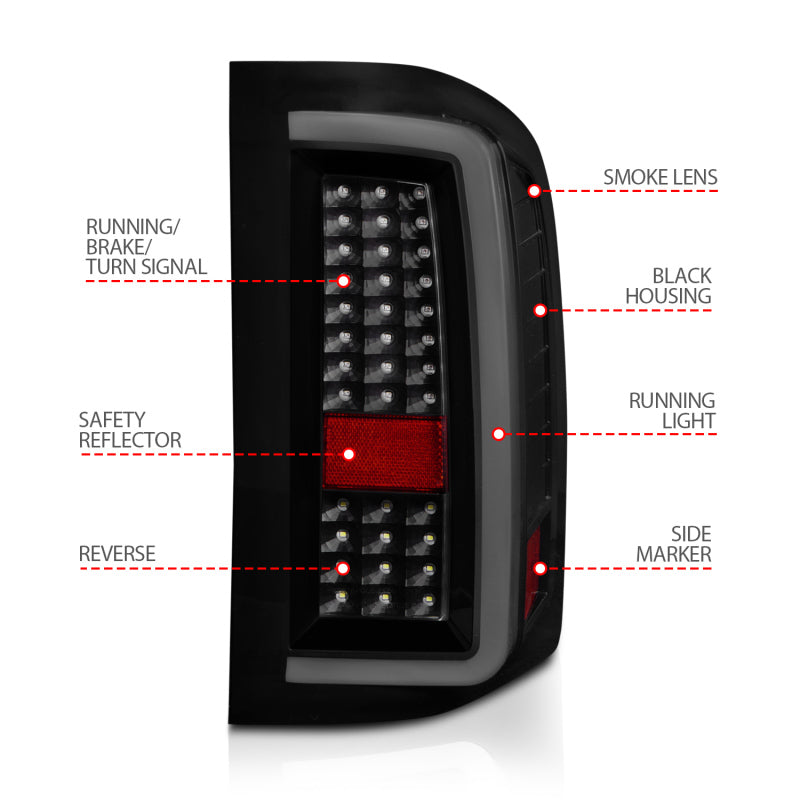 ANZO ANZ LED Taillights by ANZO