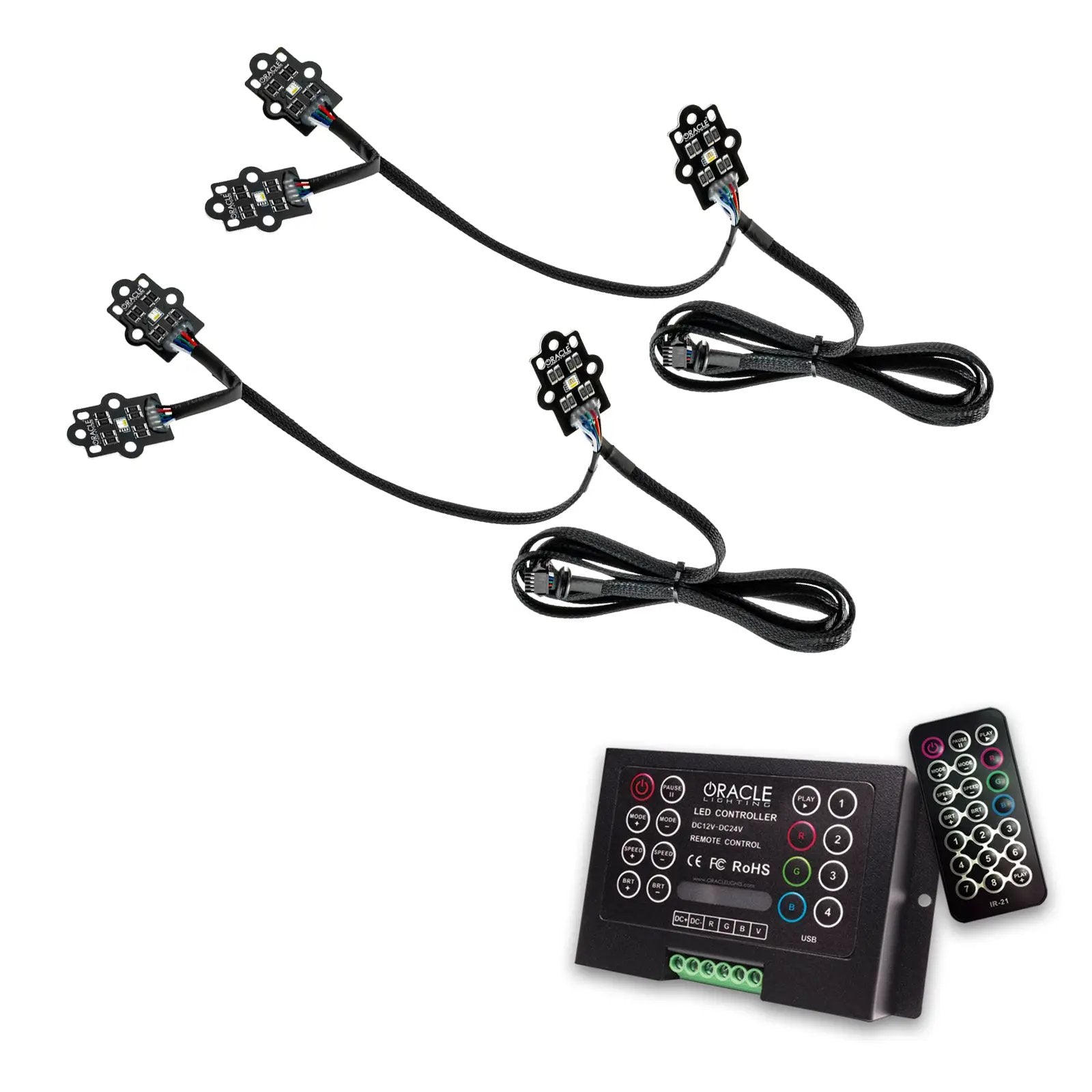Oracle Lighting This product is designed to fit models with the factory LED DRL option. Headlight disassembly required. by Oracle Lighting