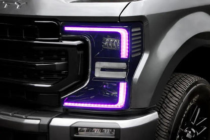 Oracle Lighting 2020-2022 Ford F-250/350 Super Duty ORACLE Dynamic ColorSHIFT(tm) Headlight DRL Upgrade Kit w/Switchback Turn Signals