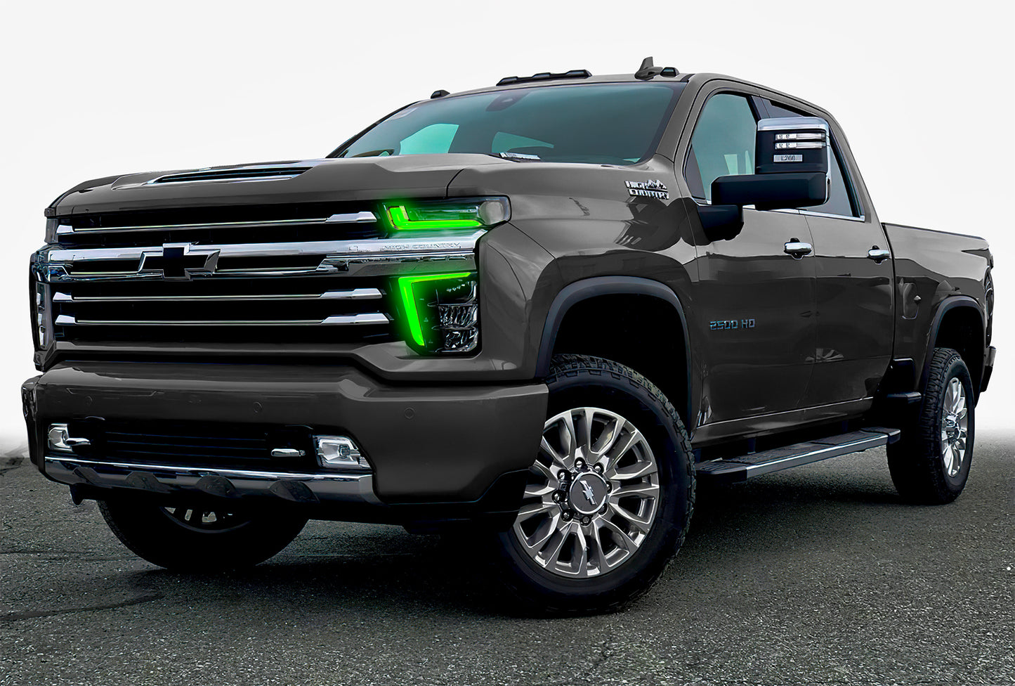 Oracle Lighting 2020-2021 Chevrolet Silverado HD 2500/3500 ColorSHIFT(tm) RGB+W Headlight DRL Upgrade Kit by Oracle Lighting