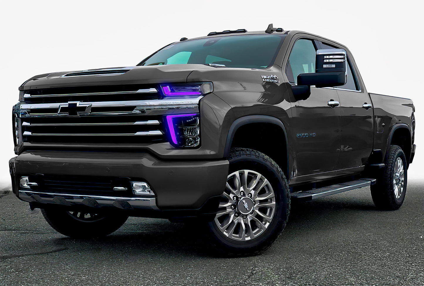 Oracle Lighting 2020-2021 Chevrolet Silverado HD 2500/3500 ColorSHIFT(tm) RGB+W Headlight DRL Upgrade Kit by Oracle Lighting