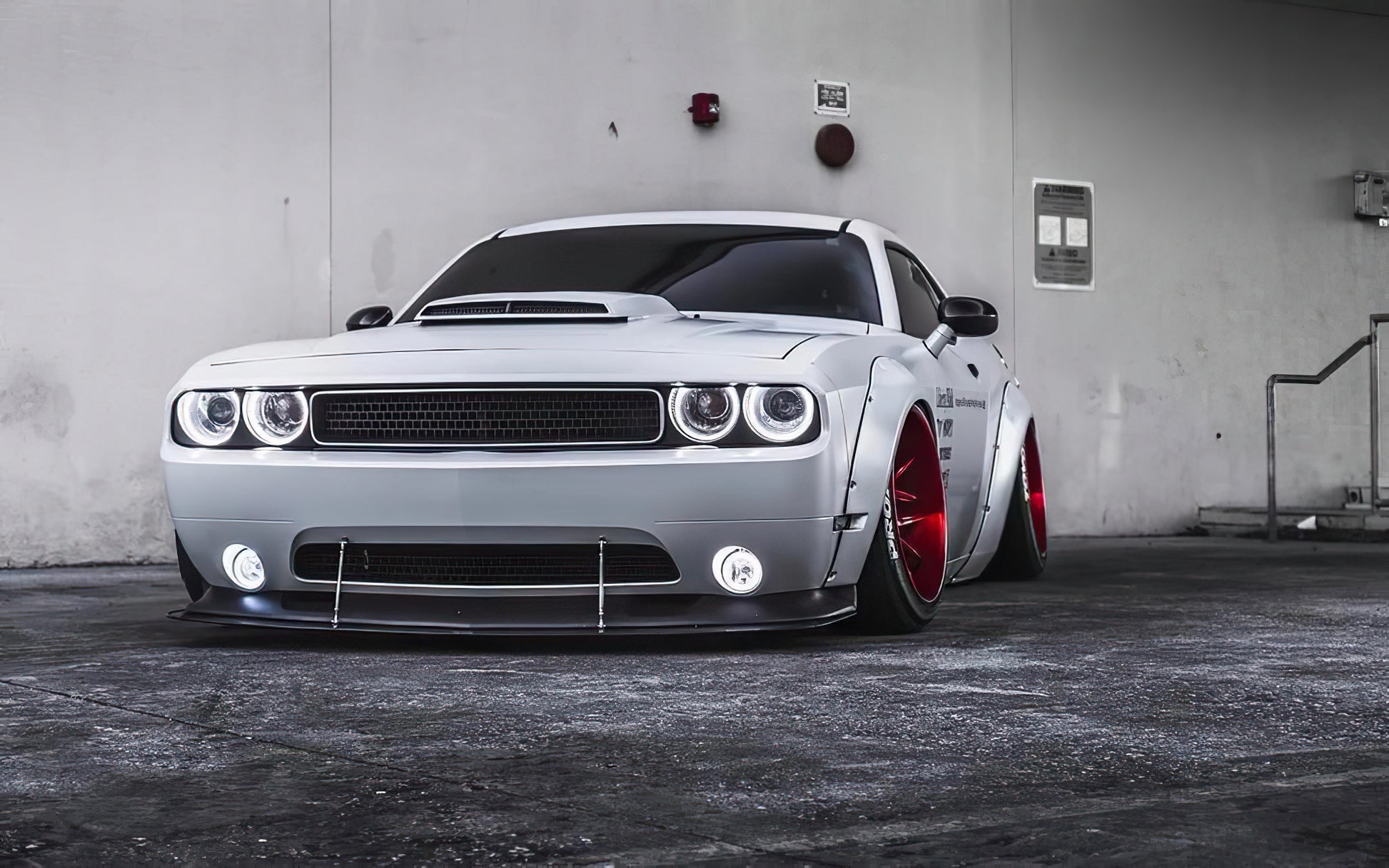 Oracle Lighting 2008-2014 Dodge Challenger Dynamic ColorSHIFT(tm) Surface Mount Headlight & Fog Light Halo Kit - COMBO by Oracle Lighting