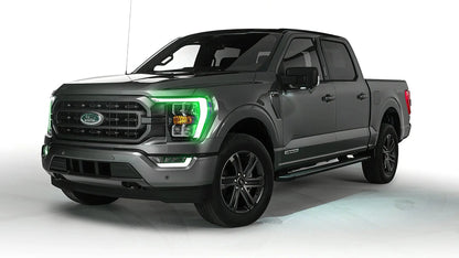 Oracle Lighting 2021-2022 Ford F-150 ColorSHIFT(tm) RGB+W Headlight DRL Upgrade Kit by Oracle Lighting