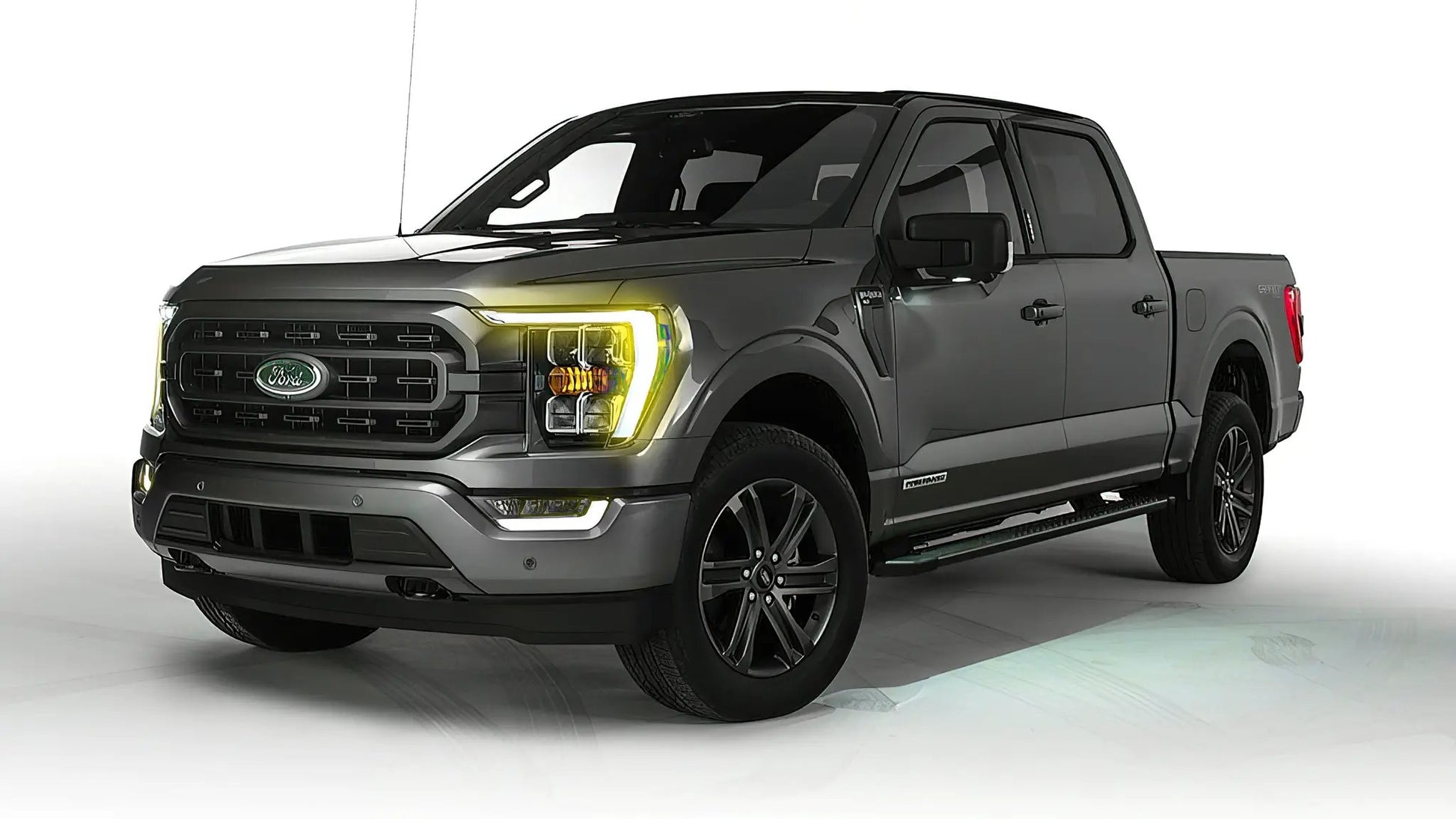 Oracle Lighting 2021-2022 Ford F-150 ColorSHIFT(tm) RGB+W Headlight DRL Upgrade Kit by Oracle Lighting