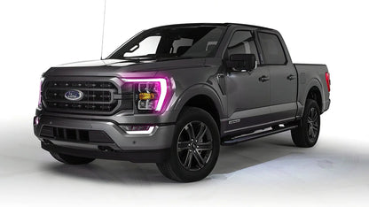 Oracle Lighting 2021-2022 Ford F-150 ColorSHIFT(tm) RGB+W Headlight DRL Upgrade Kit by Oracle Lighting