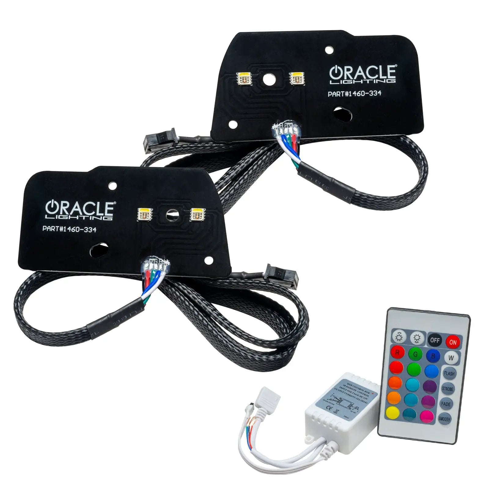 Oracle Lighting 2021-2022 Ford F-150 ColorSHIFT(tm) RGB+W Headlight DRL Upgrade Kit by Oracle Lighting