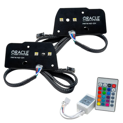 Oracle Lighting 2021-2022 Ford F-150 ColorSHIFT(tm) RGB+W Headlight DRL Upgrade Kit by Oracle Lighting