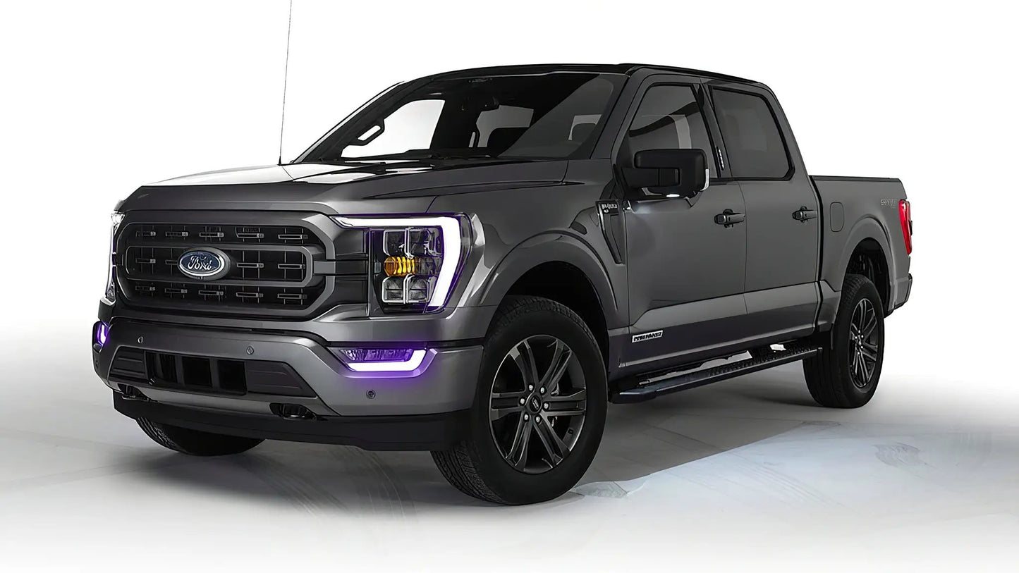 Oracle Lighting 2021-2022 Ford F-150 ColorSHIFT(tm) RGB+W Fog Light DRL Upgrade Kit by Oracle Lighting