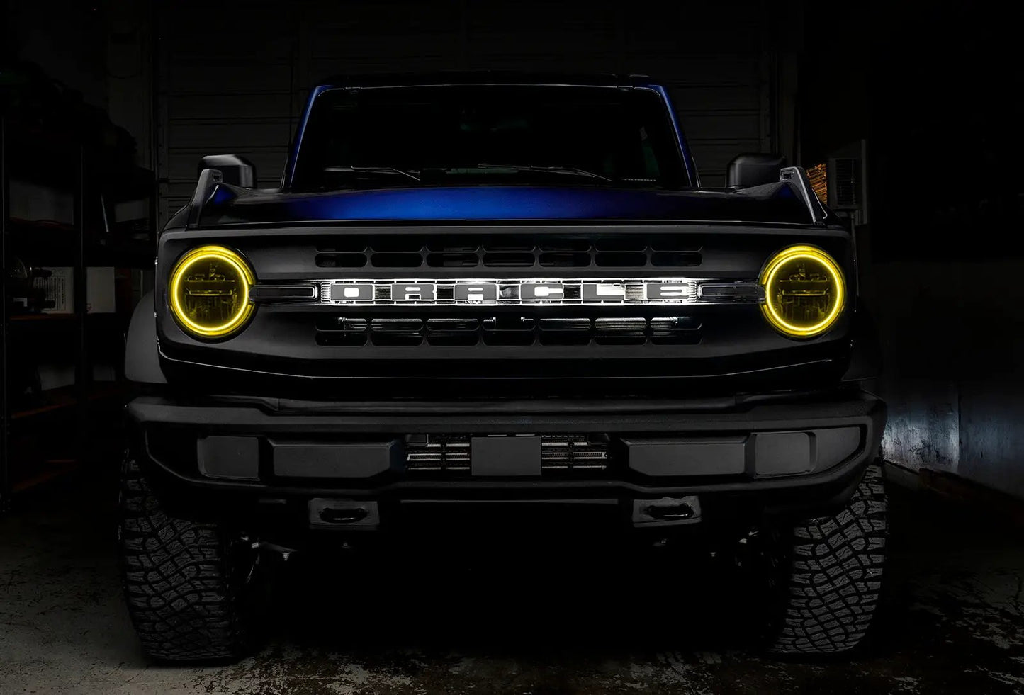 Oracle Lighting 2021-2022 Ford Bronco LED Headlight Halo Kit - Base Headlights by Oracle Lighting