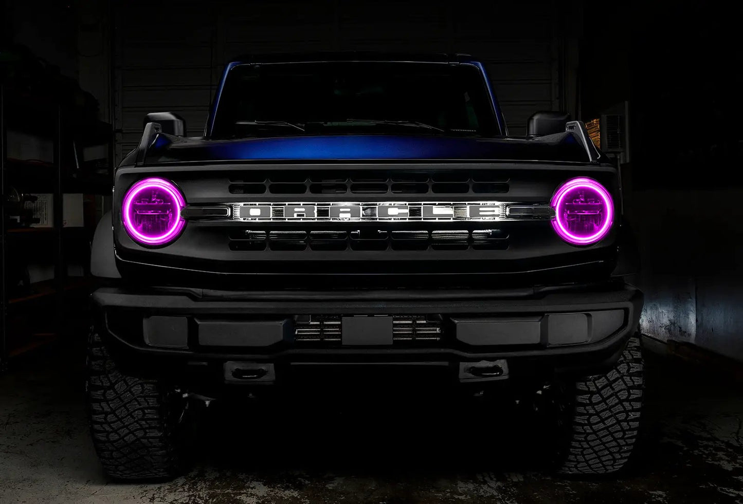 Oracle Lighting 2021-2022 Ford Bronco LED Headlight Halo Kit - Base Headlights by Oracle Lighting