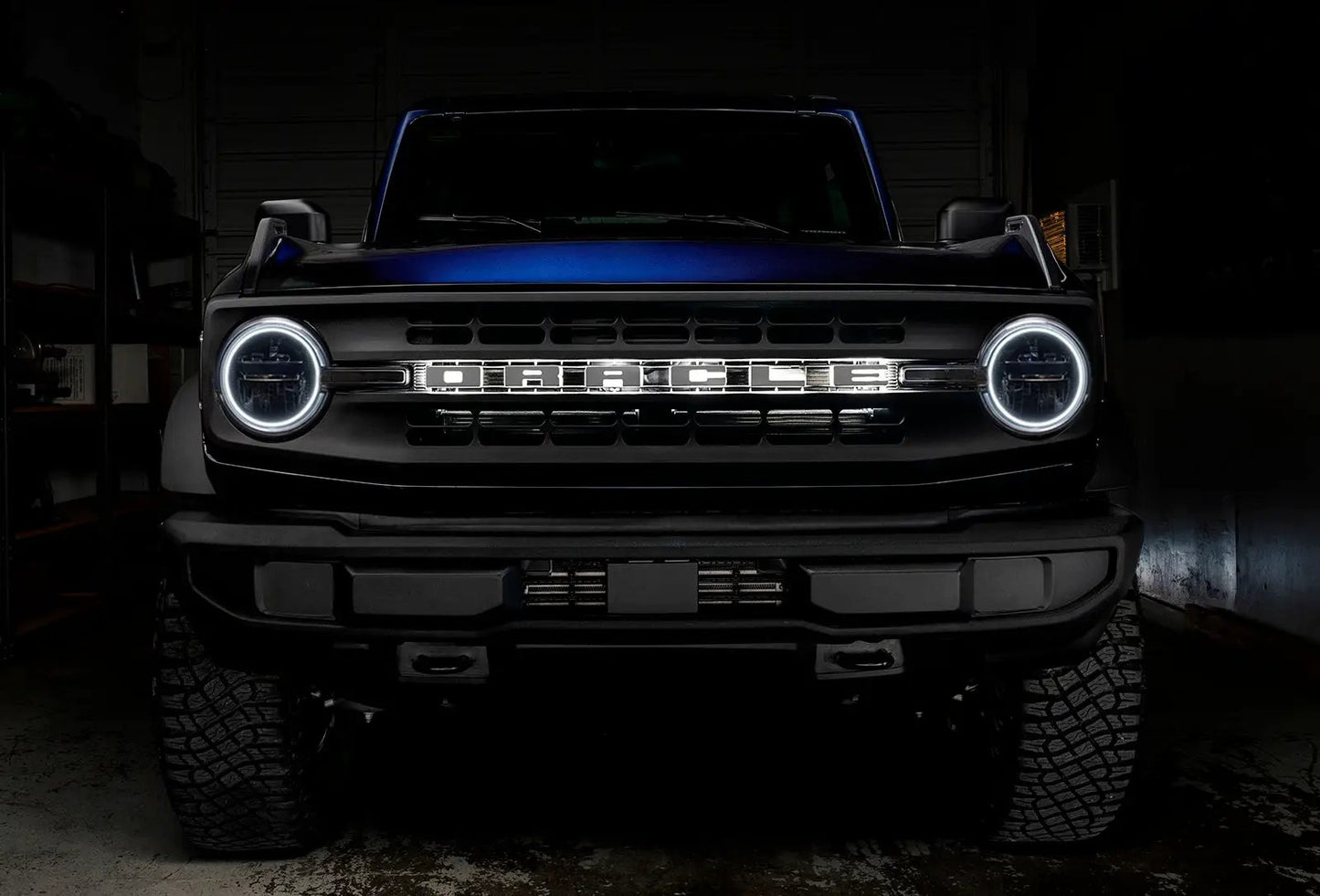 Oracle Lighting 2021-2022 Ford Bronco LED Headlight Halo Kit - Base Headlights by Oracle Lighting