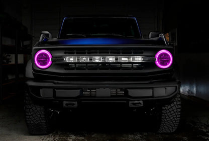 Oracle Lighting 2021-2022 Ford Bronco LED Headlight Halo Kit - Base Headlights by Oracle Lighting