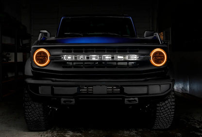 Oracle Lighting 2021-2022 Ford Bronco LED Headlight Halo Kit - Base Headlights by Oracle Lighting