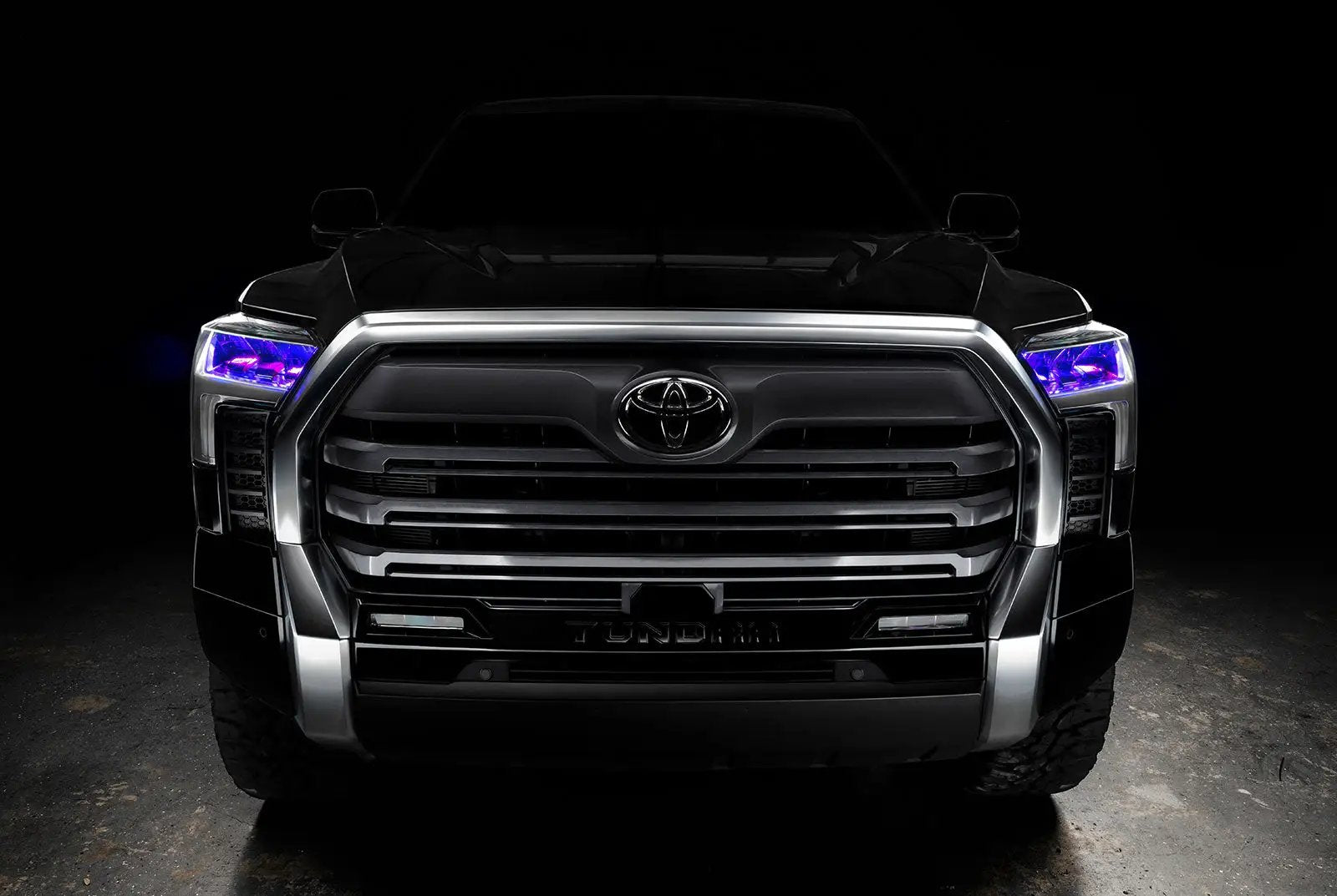 Oracle Lighting 2022+ Toyota Tundra ColorSHIFT(tm) RGB Demon Eye Headlight Upgrade Kit by Oracle Lighting