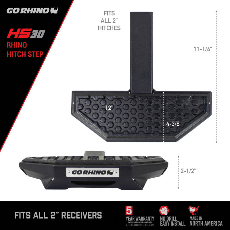 Go Rhino GOR Hitch Steps