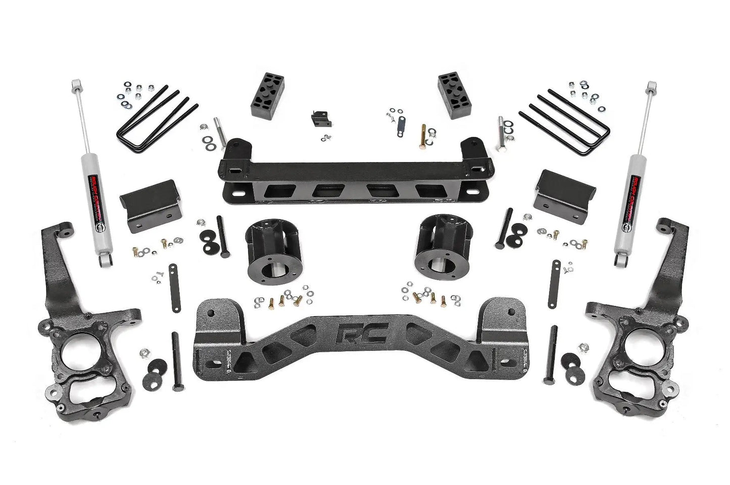 Rough Country 4 Inch Lift Kit | Ford F-150 2WD (2015-2020) by Rough Country