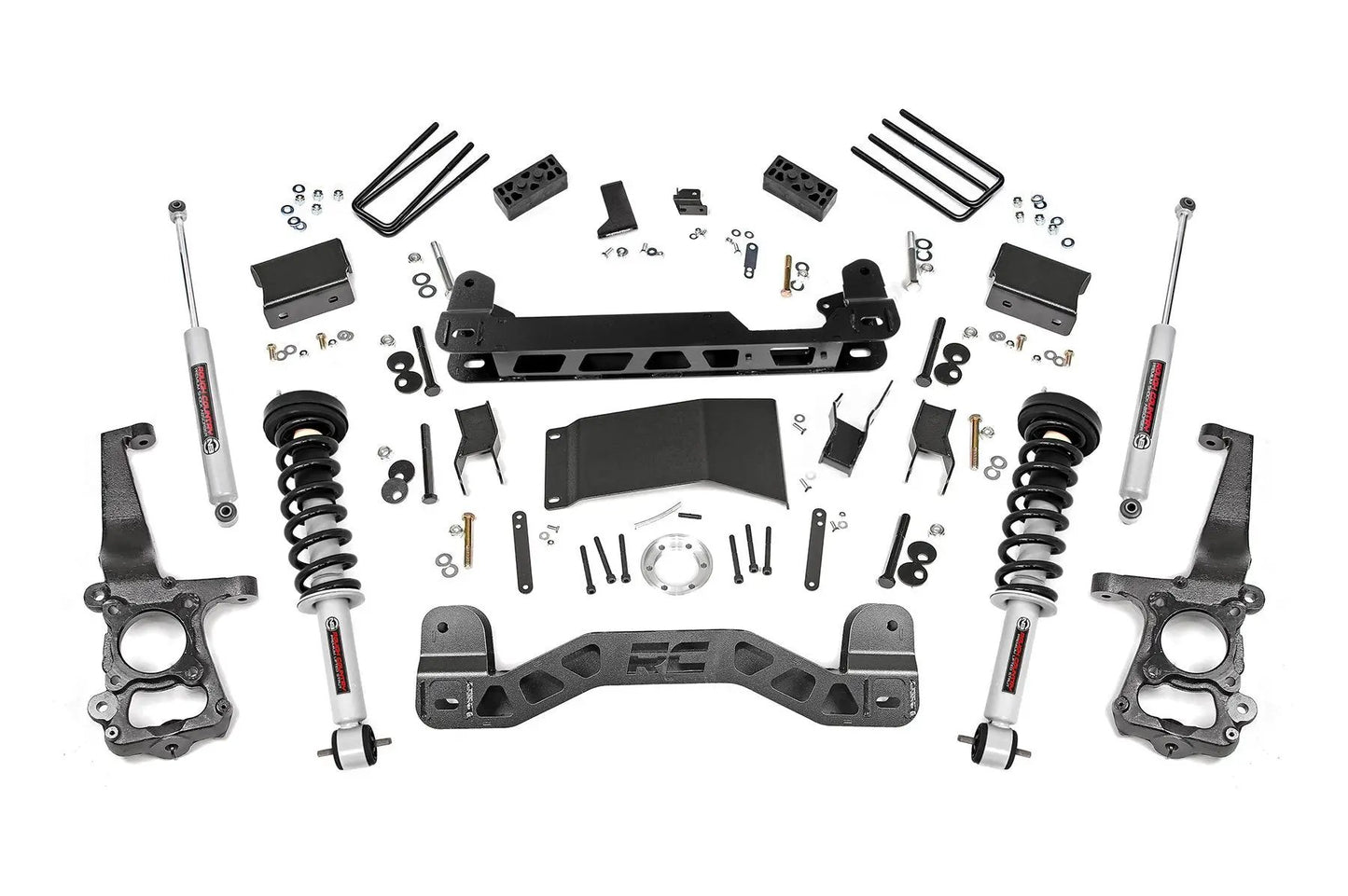Rough Country 4 Inch Lift Kit | N3 Struts | Ford F-150 4WD (2015-2020) by Rough Country
