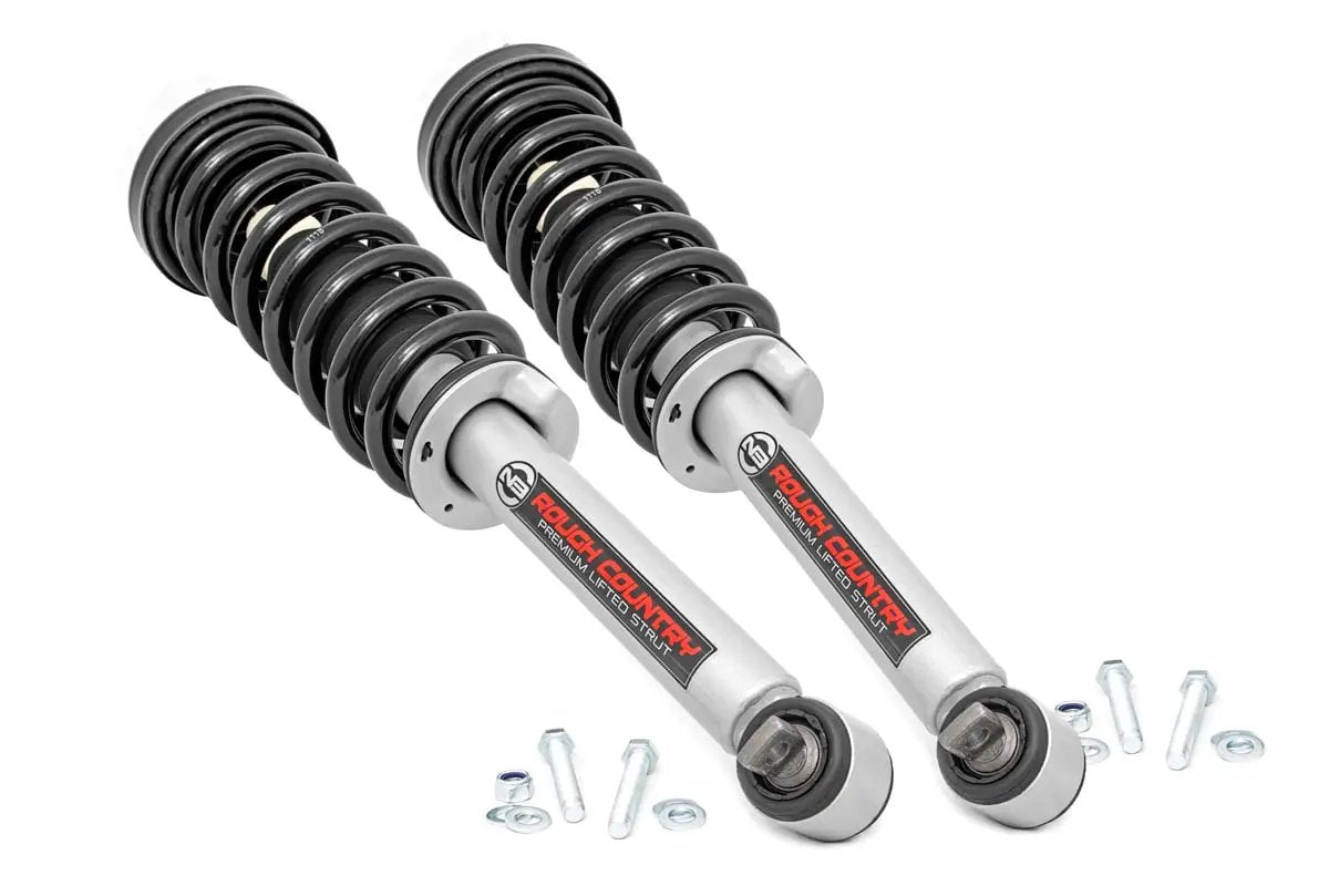 Rough Country Loaded Strut Pair | 6 Inch | Ford F-150 4WD (2014-2025) by Rough Country