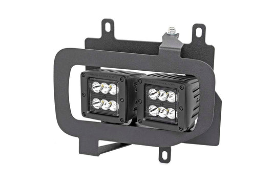 Kit de luces LED | Montaje en antiniebla | Pares dobles negros de 2" | Foco | Ford F-150 (15-17)