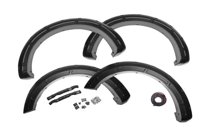Rough Country Fender Flares | Defender | G1 Absolute Black | Ford F-150 2WD/4WD (2015-2020) by Rough Country
