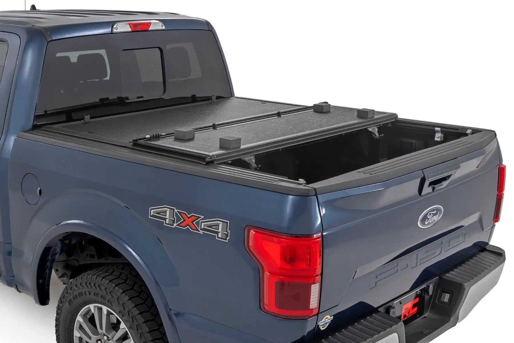 Rough Country Hard Low Profile Bed Cover | 5'7" Bed | Ford F-150 (15-20)/Raptor (17-20) by Rough Country
