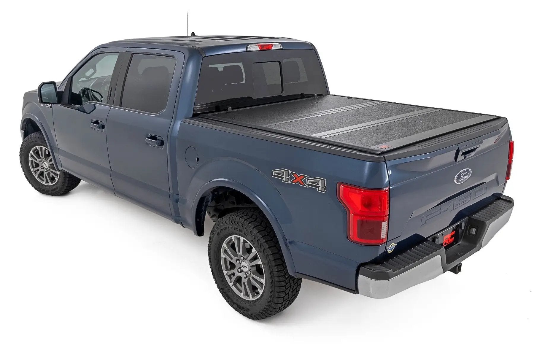 Rough Country Hard Low Profile Bed Cover | 5'7" Bed | Ford F-150 (15-20)/Raptor (17-20) by Rough Country