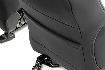Rough Country Seat Covers | FR & RR | Crew Cab | Toyota Tacoma 2WD/4WD (2005-2015) by Rough Country