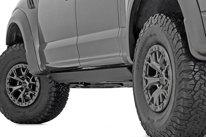 Rough Country Power Running Boards | Dual Electric Motor | Crew Cab | Ford F-150/Lightning/F-250/F-350/Raptor (15-26) by Rough Country