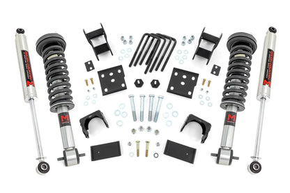 Rough Country 2 Inch Lowering Kit | 4 Inch Rear Lowering | M1 | Ford F-150 4WD (2015-2025) by Rough Country