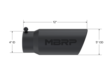 MBRP Univ Exhaust Tips BLK by MBRP