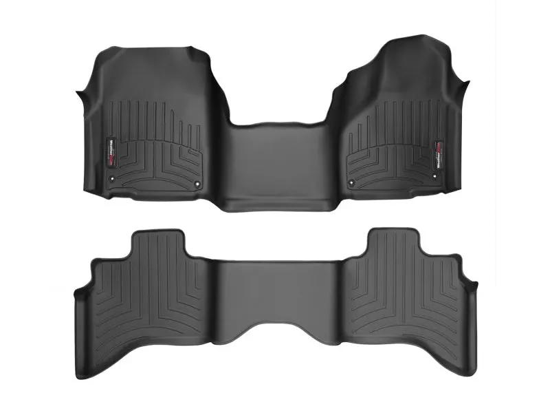 WeatherTech WT FloorLiner - Rear - Blk by WeatherTech
