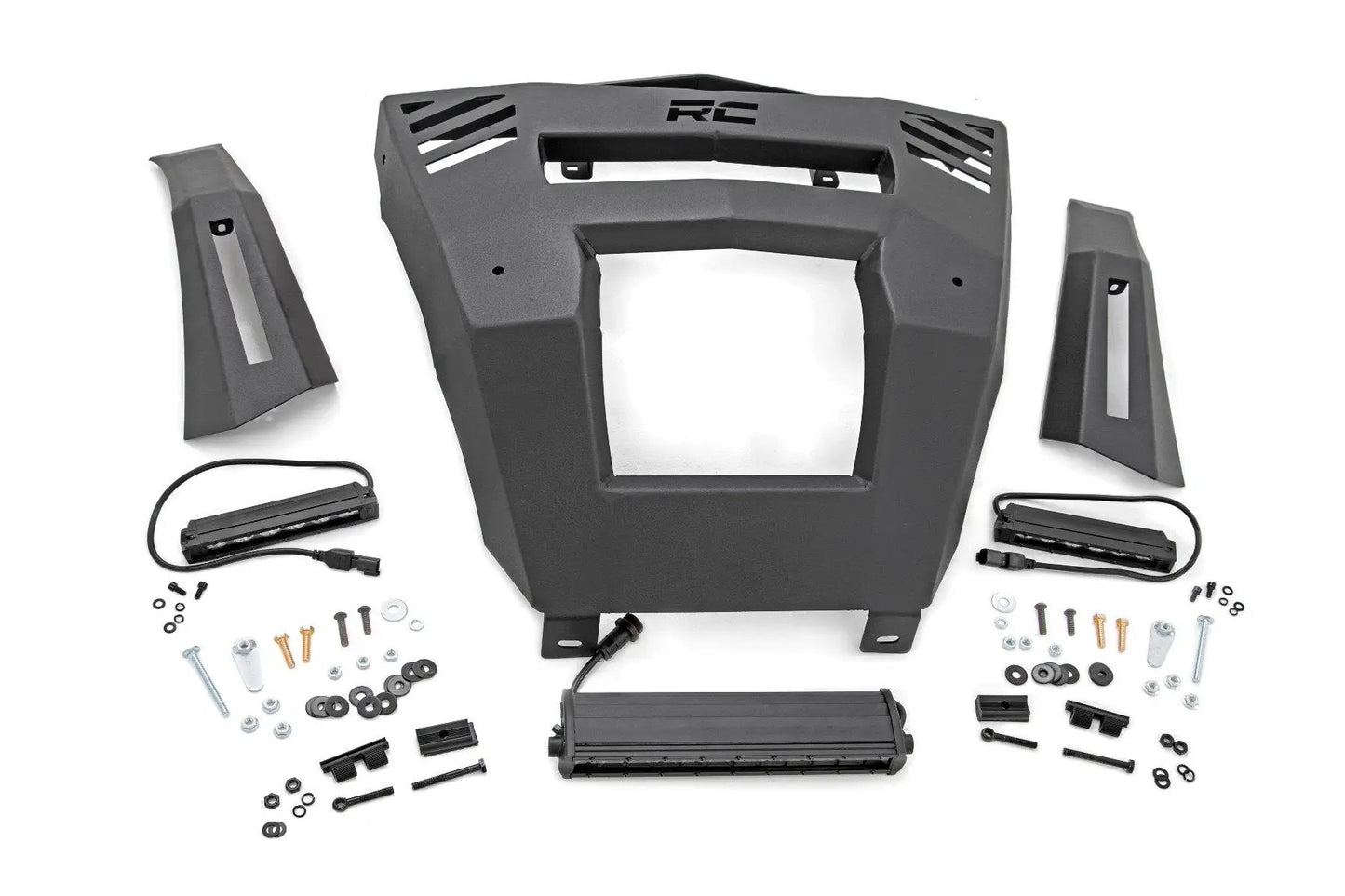 Rough Country LED Light | Bumper Mount | 12" and 6" Pair Combo | Can-Am Defender HD 8/HD 9/HD 10 by Rough Country
