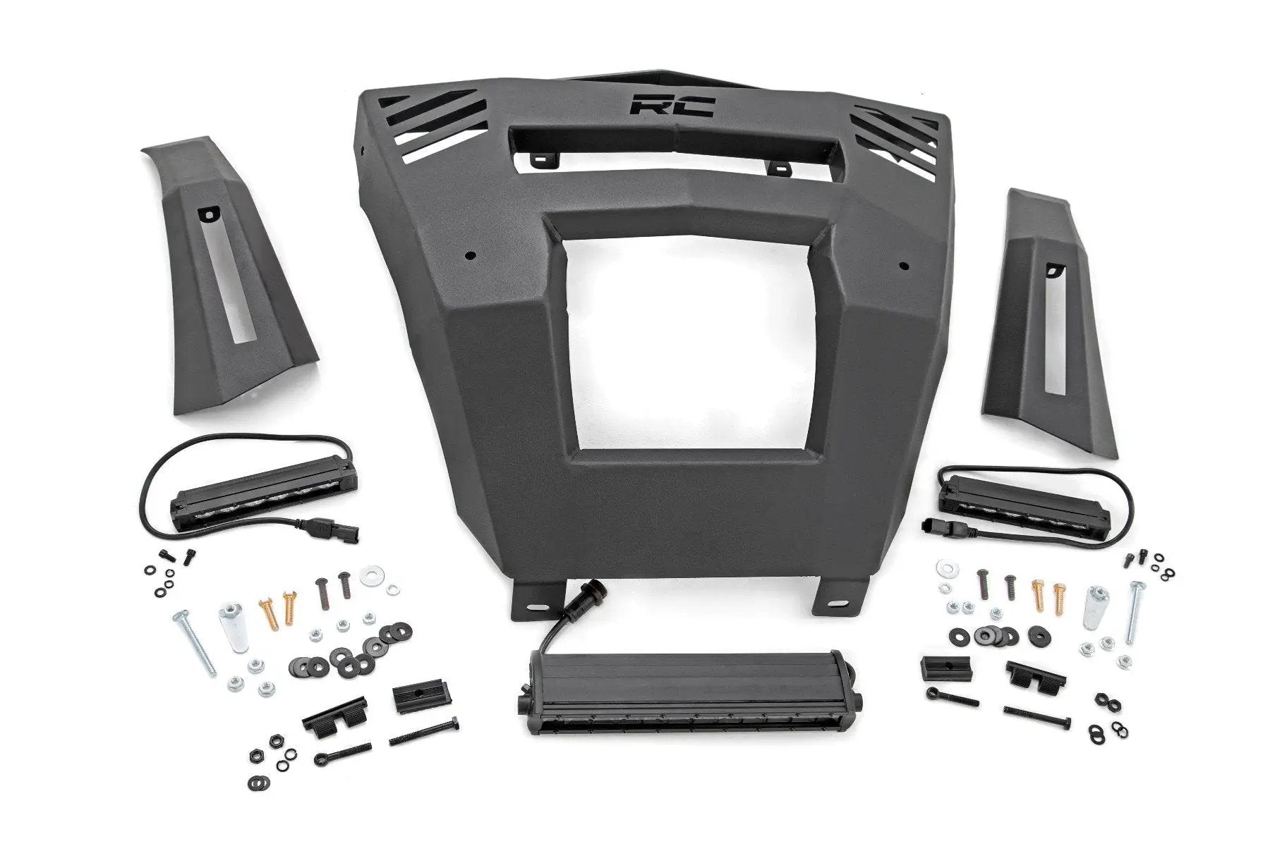 Rough Country LED Light | Bumper Mount | 12" and 6" Pair Combo | Can-Am Defender HD 8/HD 9/HD 10 by Rough Country