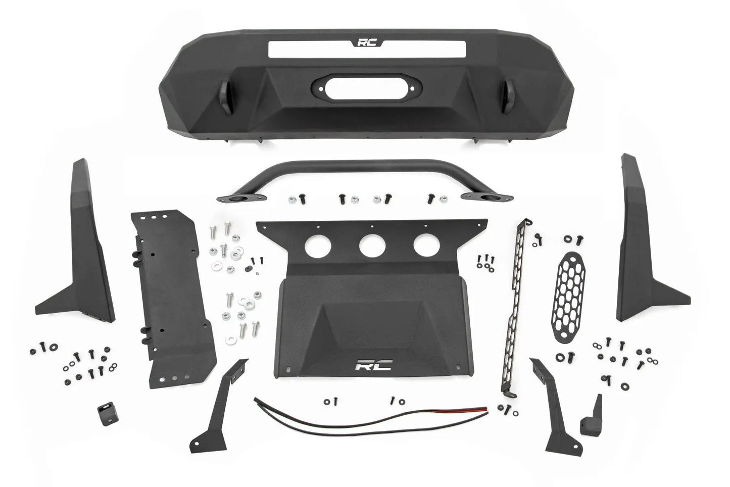 Rough Country Front Bumper | |High Clearance | Hybrid | Toyota Tacoma 2WD/4WD (2016-2023) by Rough Country