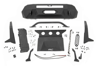 Rough Country Front Bumper | |High Clearance | Hybrid | Toyota Tacoma 2WD/4WD (2016-2023) by Rough Country