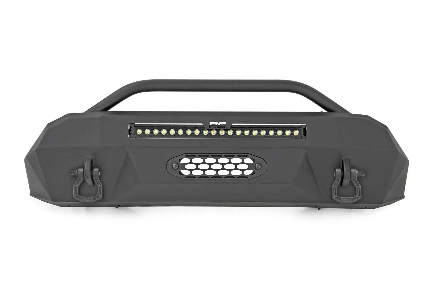 Rough Country Front Bumper | Hybrid | 20" Blk LED | Toyota Tacoma 2WD/4WD (2016-2023) by Rough Country