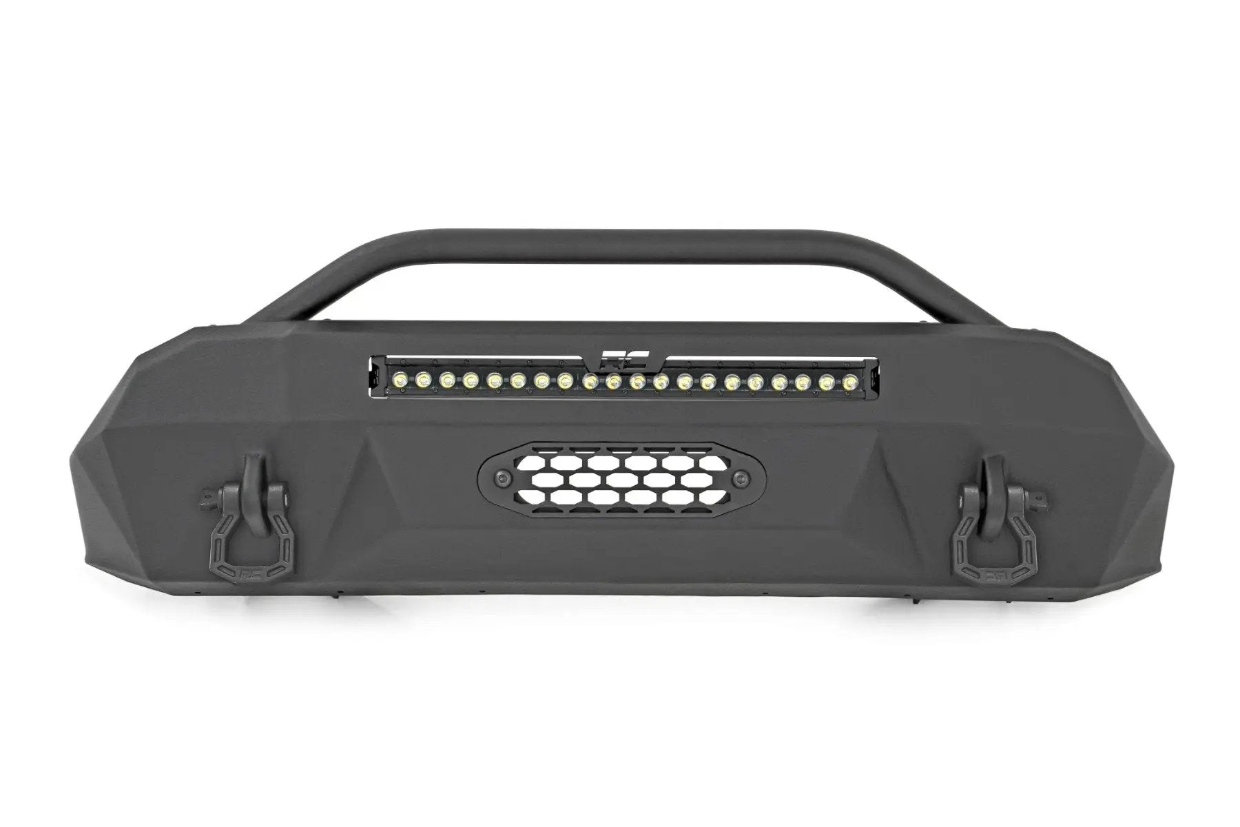 Rough Country Front Bumper | Hybrid | 20" Blk LED | Toyota Tacoma 2WD/4WD (2016-2023) by Rough Country