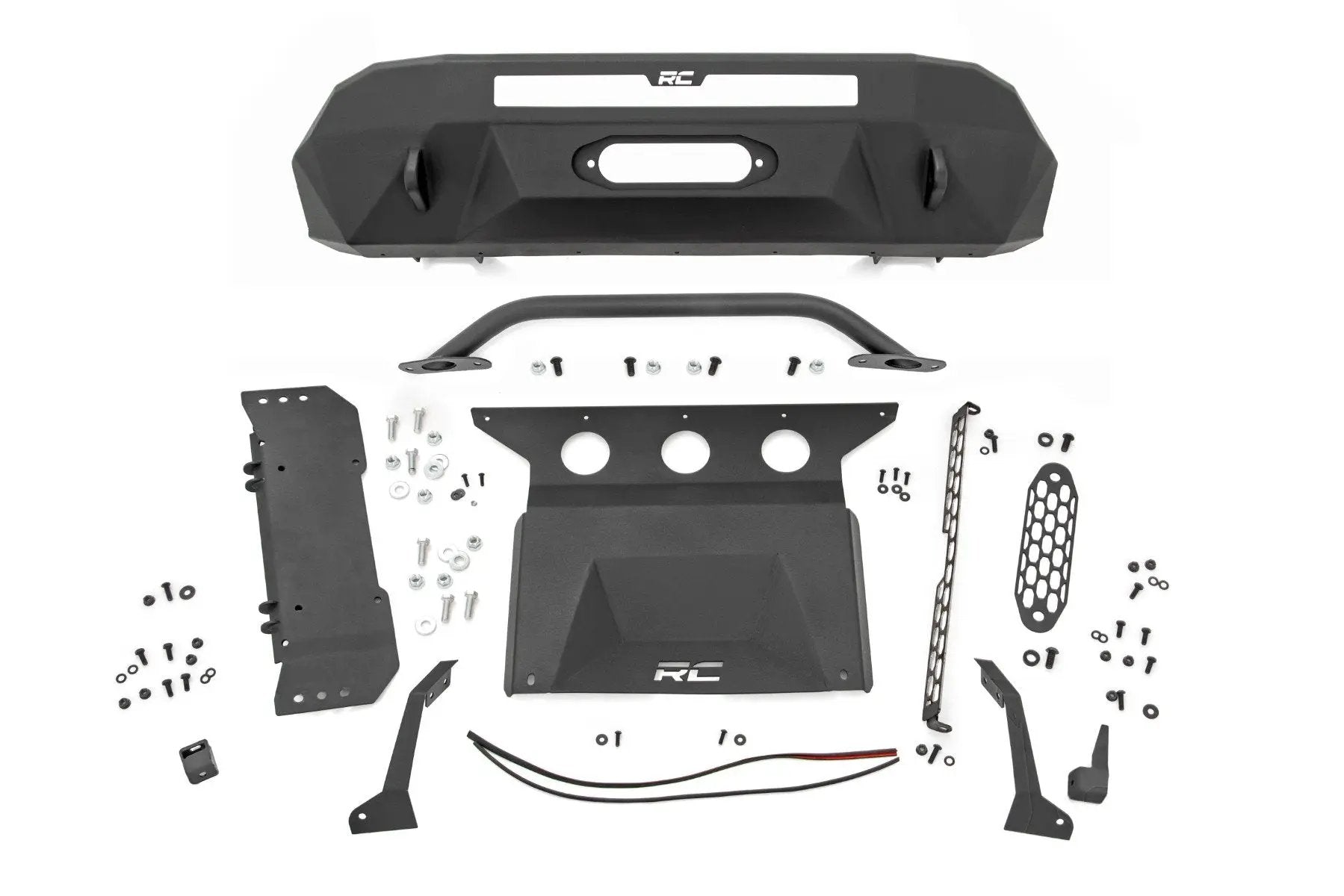 Rough Country Front Bumper | Hybrid | Toyota Tacoma 2WD/4WD (2016-2023) by Rough Country