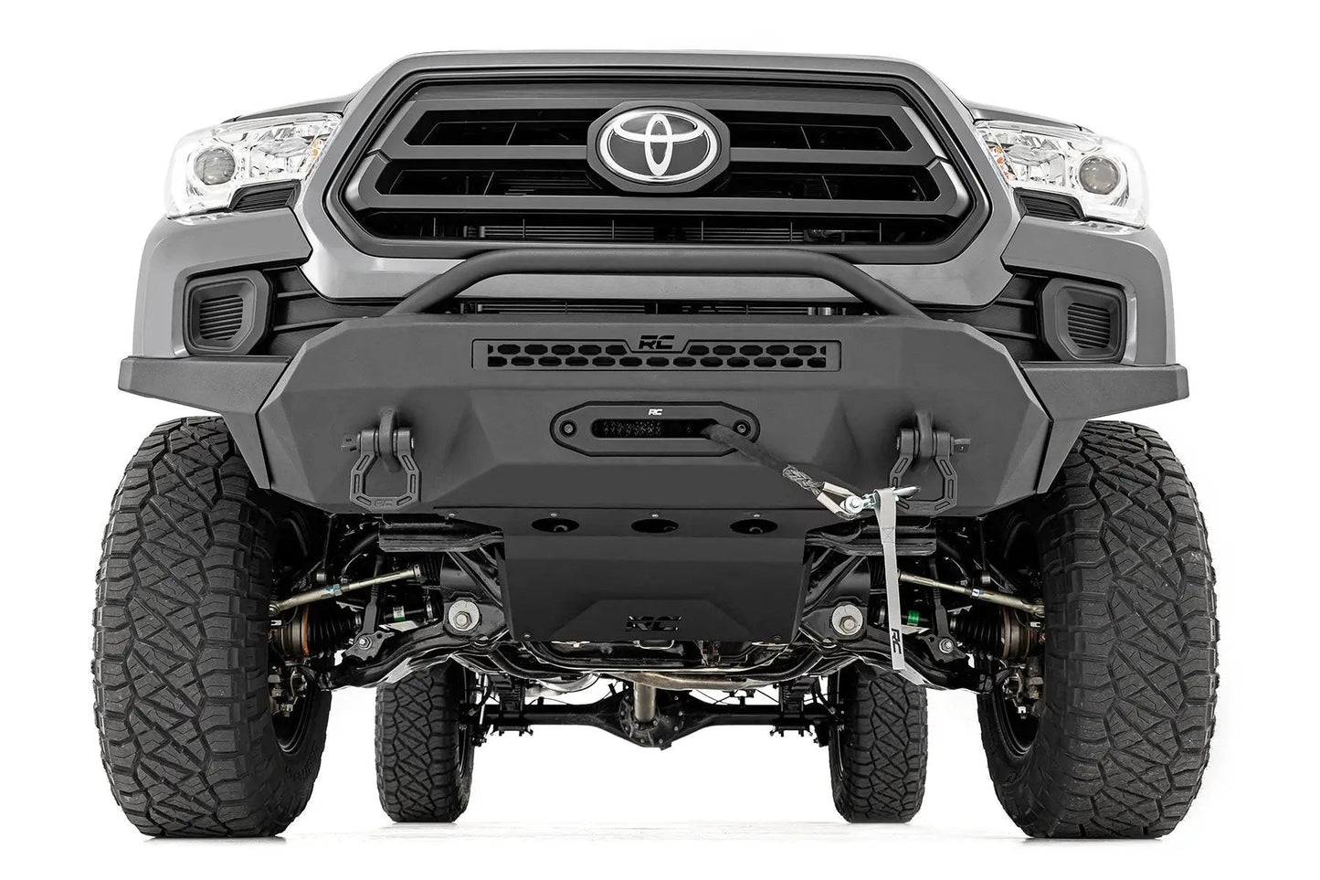 Rough Country Front Bumper | |High Clearance | Hybrid | Toyota Tacoma 2WD/4WD (2016-2023) by Rough Country