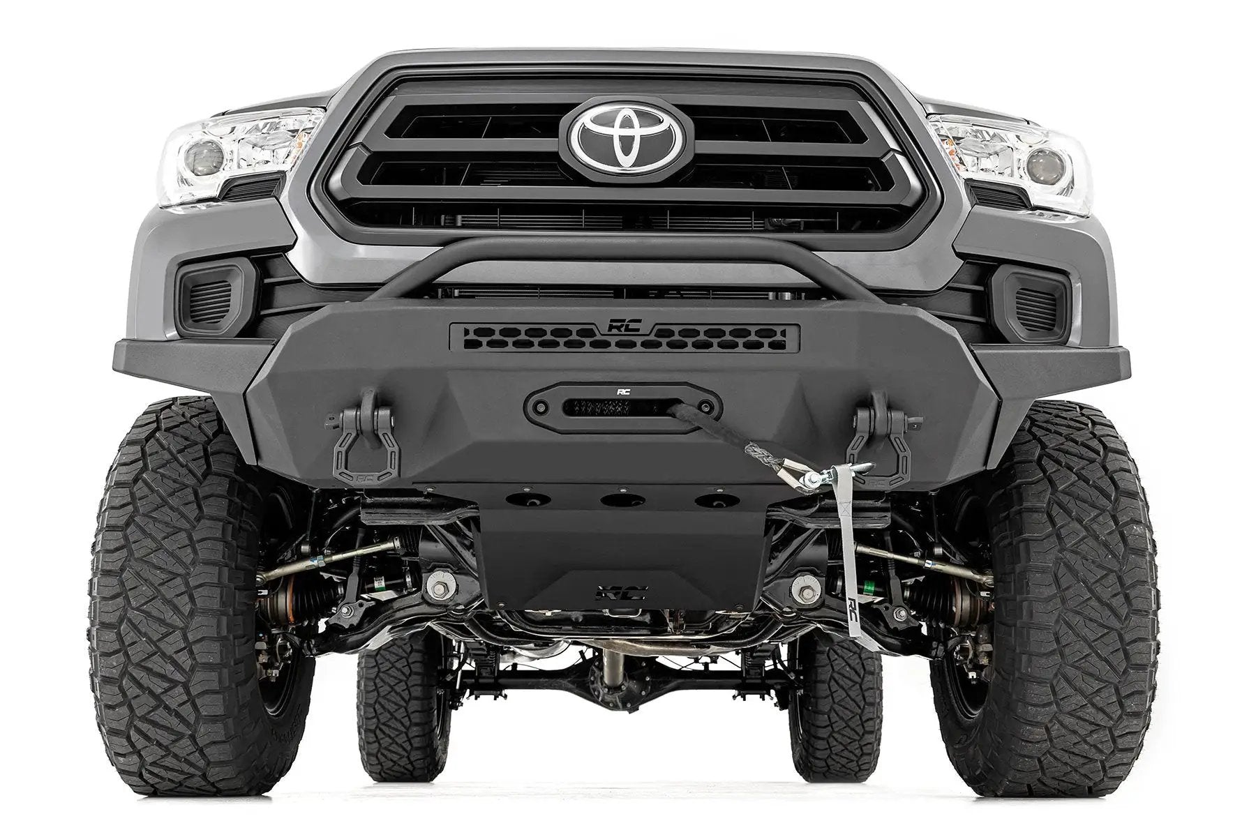 Rough Country Front Bumper | |High Clearance | Hybrid | Toyota Tacoma 2WD/4WD (2016-2023) by Rough Country