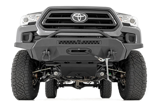 Rough Country Front Bumper | |High Clearance | Hybrid | Toyota Tacoma 2WD/4WD (2016-2023)