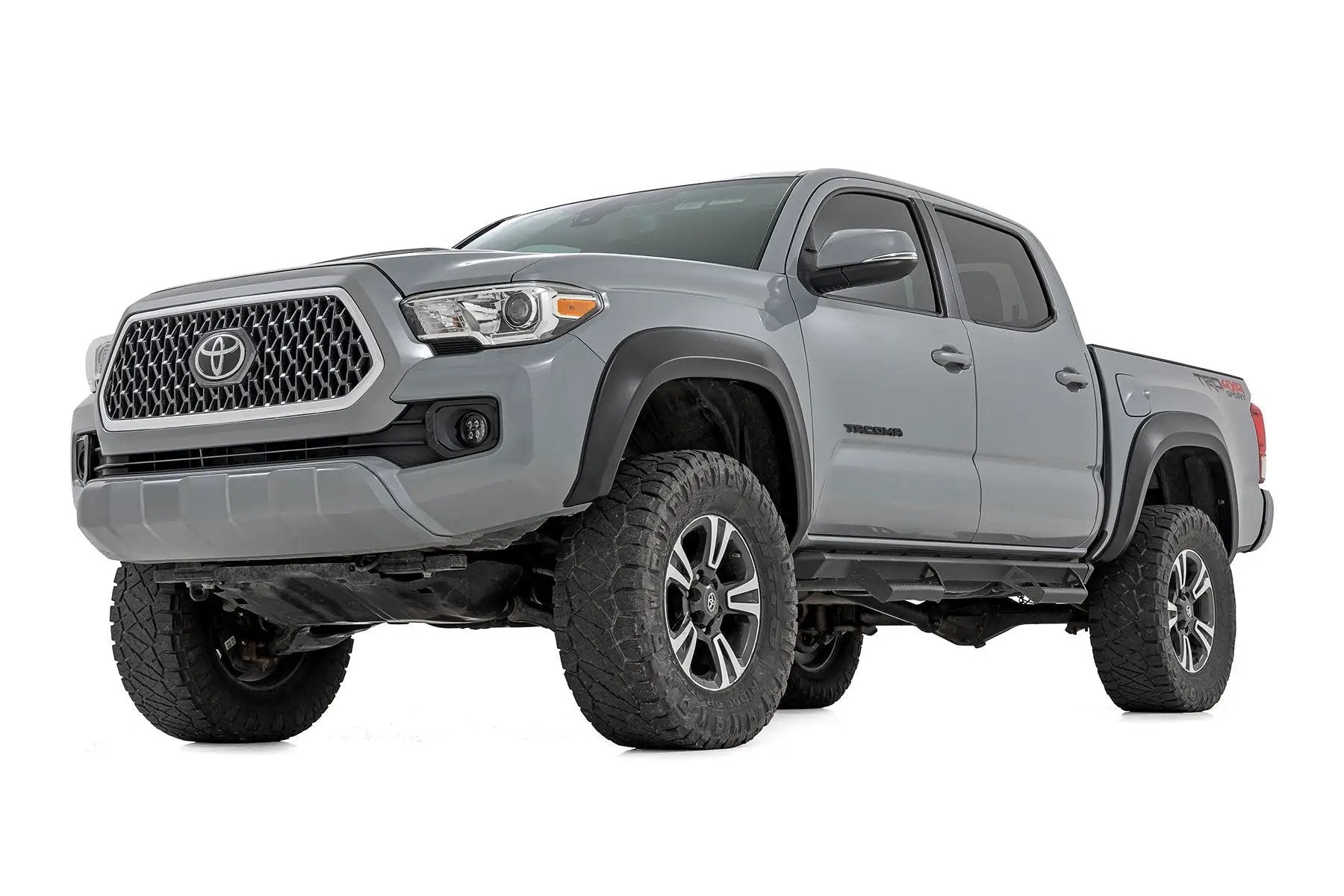 Rough Country Fender Flares | Sport | 218 Midnight Black Metallic | Toyota Tacoma (16-23) by Rough Country