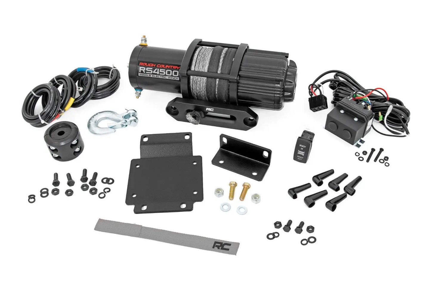 Rough Country Winch Mount | RS4500S | Honda Pioneer 1000 by Rough Country
