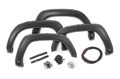 Rough Country Pocket Fender Flares | 4X0 Inferno | Toyota Tacoma 2WD/4WD (2016-2023) by Rough Country